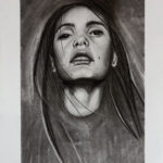 Female stylised portrait